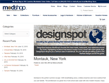 Tablet Screenshot of designspotblog.com